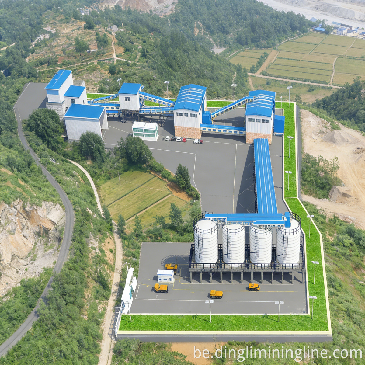 Tertiary Crushing Stone Aggregate Line